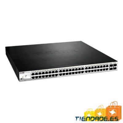 D-Link DGS-1210-52MP/E Switch 48xGb PoE 4xSFP Comb