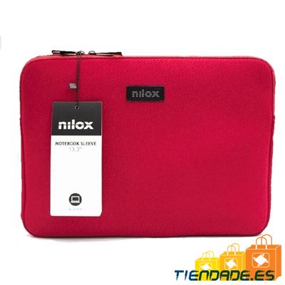 NILOX Sleeve Portatil 13.3" Roja
