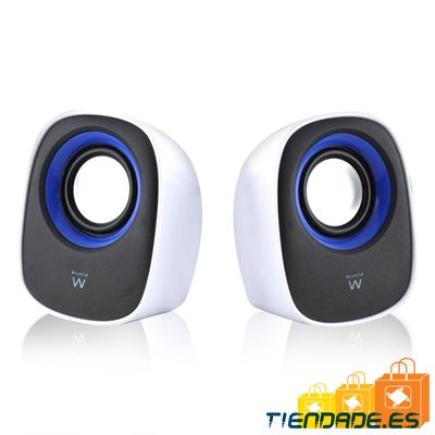 EWENT Altavoces escritorio 2.0 usb