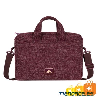 RIVACASE 7921 Maletin Burgundy Anvik 14" rojo