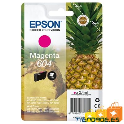 Epson Cartucho 604 Magenta