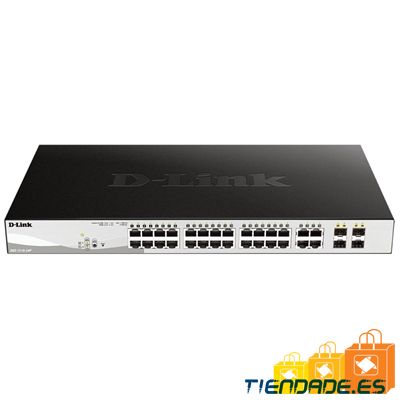 D-Link DGS-1210-24P/E Switch 24xGB 12xPoE 4xSFP