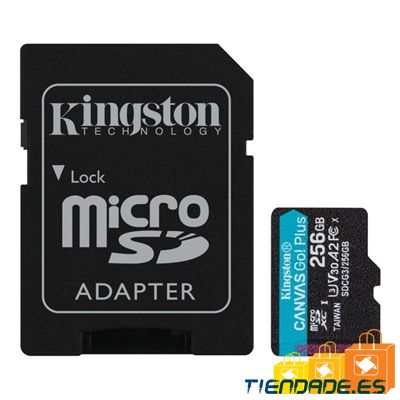 Kingston SDCG3/256GB microSD A2 clase 10 256GB c/a