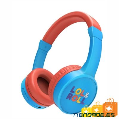 Energy Lol&Roll Auriculares Pop Kids Bt Blue