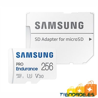 Samsung MicroSDHC Pro Endurance 256GB Clase 10 c/a