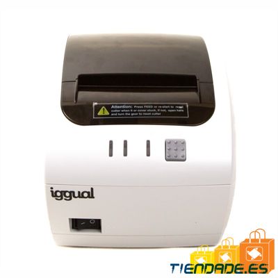iggual Impresora trmica TP7001W USB+RJ45 blanco