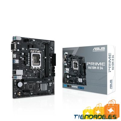 ASUS Placa Base PRIME H610M-R D4  mATX 1700