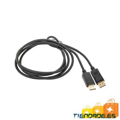 iggual Cable DisplayPort (M) 1.4 8K 2 metros negro