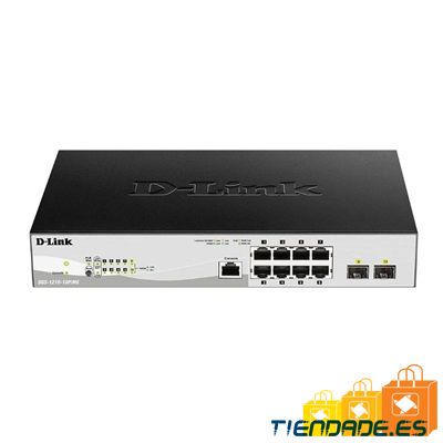D-Link DGS-1210-10P/ME/E 10xGb PoE+ Switch 2xC