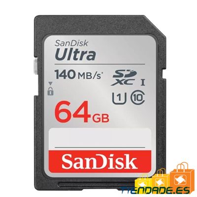 SanDisk Ultra 64GB SDXC Memory Card 120MB/s