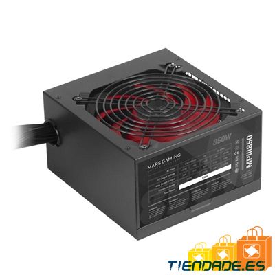 MARS GAMING PSU MPIII 850W, 85% EF, SMD SILENT