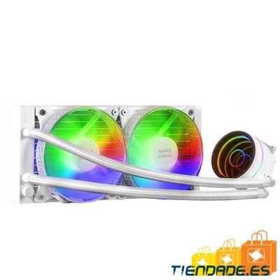 MARS GAMING Refrigeracion MLONE240W FRGB FAN White