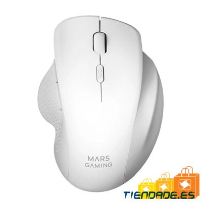 MARSGAMING Raton Inalam.MMWERGO 3.200DPI White