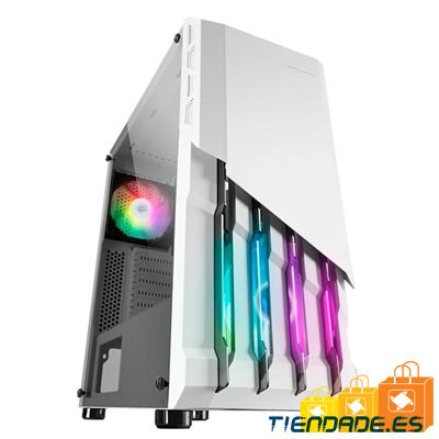 MARS GAMING Semitorre MC-X2 ATX METAL FRONT WHITE