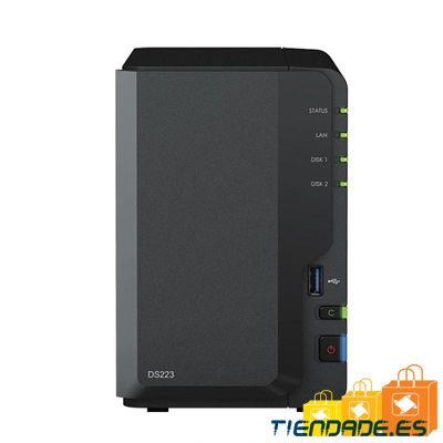 Synology DS223 NAS 2Bay DiskStation 1xGbE