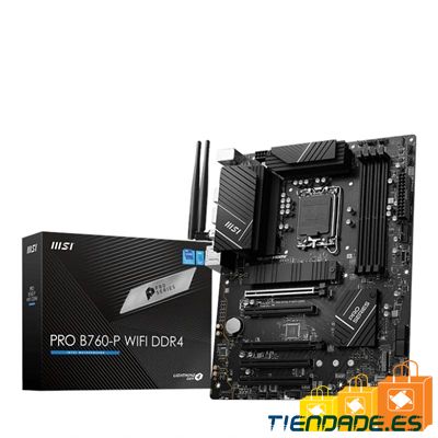 MSI Placa Base PRO B760-P WIFI DDR4 ATX LGA1700