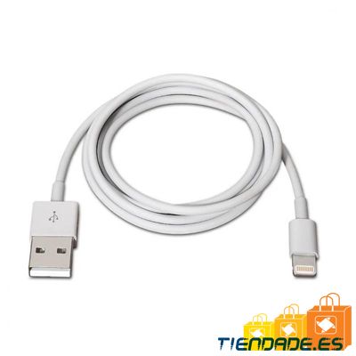 Aisens Cable Lightning/M a USB 2.0 A/M 1.0m