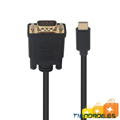 Ewent Cable Conversin USB-C / VGA, 1,8m