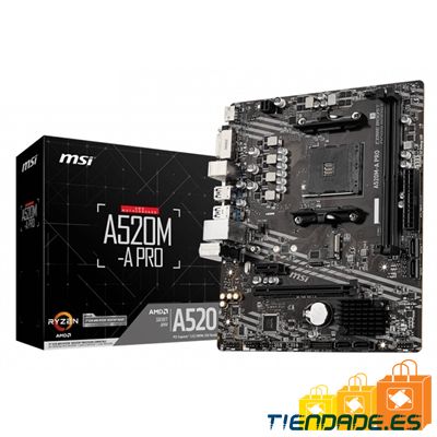 MSI Placa Base A520M-A PRO mATX AM4