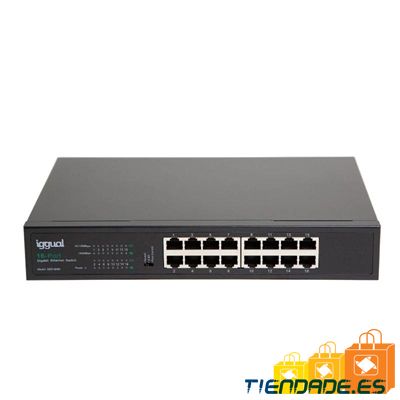 iggual GES16000 Gigabit Switch 16x1000 Mbps