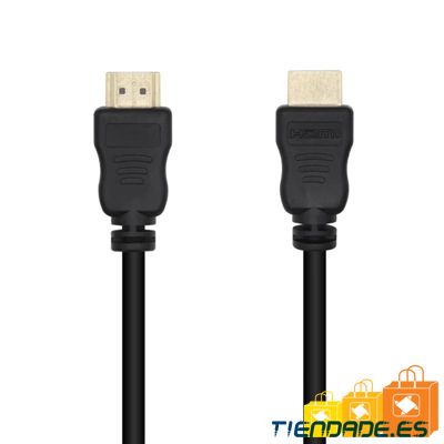 Aisens Cable HDMI V1.4 14+1 CCS A/M-A/M negro 1.0m