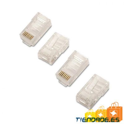 Aisens Conector RJ45 8 hilos CAT.6 AWG24 (10 uds)