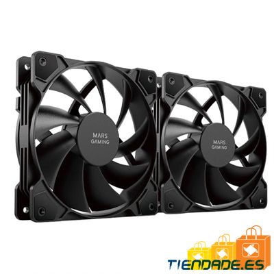 MARS GAMING Ventilador MF-PROX2 silencioso Black