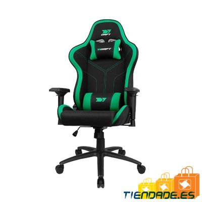 DRIFT Silla Gaming DR110 Negra/Verde