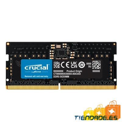 Crucial CT8G48C40S5 8GB soDIMM CL40 4800MHz DDR5