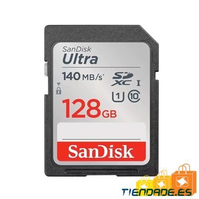 SanDisk Ultra 128GB SDXC Memory Card 120MB/s