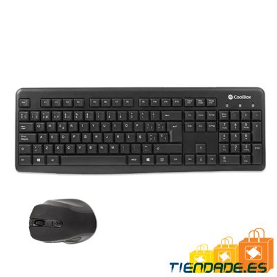 Coolbox Kit  Teclado + Raton Inalambrico