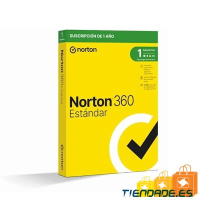 NORTON 360 Standard 10GB ES 1 us 1 dispositivo 1A