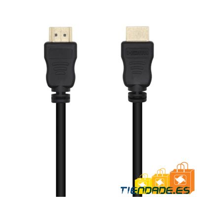 Aisens  Cable HDMI V1.4 14+1 Ccs A/M-A/M Negro 3M