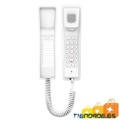 Fanvil H2U Telfono IP Hotel, 2 Lneas SIP, PoE