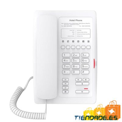 Fanvil H3 Telfono IP hotel, placa personalizada B