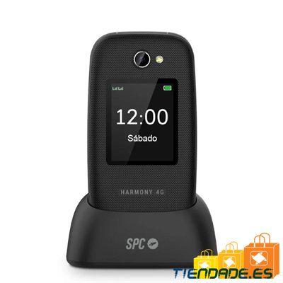 SPC 2330N Harmony 4G Movil BT FM + Dock Negr