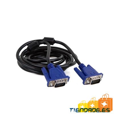 iggual Cable conmutador VGA (M-M) 2 metros negro