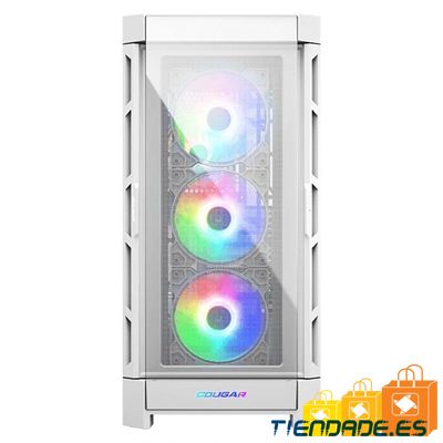 Cougar Caja Semitorre Duoface PRO Rgb Blanca