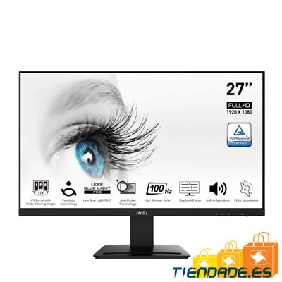 MSI MP273A Monitor 27" IPS FHD 16:9 VGA DP HDMI MM