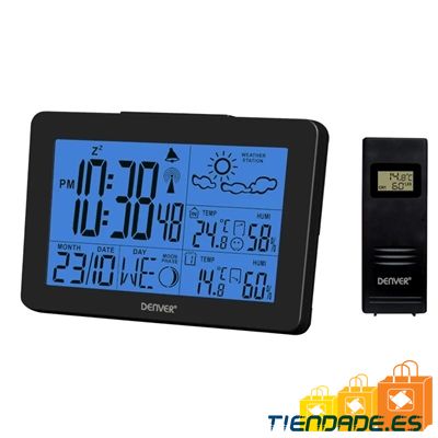 Denver WS-530 Estacin meteorolgica int/ext BLACK