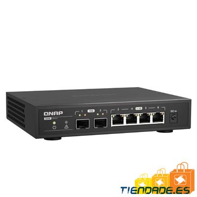 QNAP QSW-2104-2S Switch 2x10GbE SFP+ 4x2.5GbE