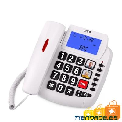 SPC 3296B Telefono CONFORT VOLUME 2 Teclas Grandes