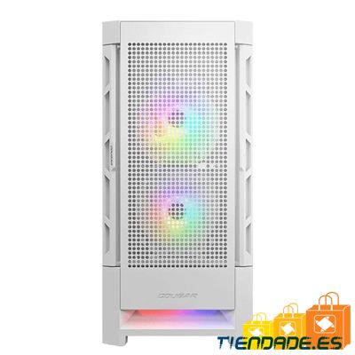 Cougar Caja Semitorre Airface Rgb Blanco