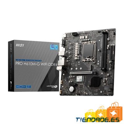 MSI Placa Base PRO H610M-G WIFI DDR4 mATX 1700