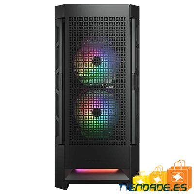 Cougar Caja Semitorre Airface Rgb Negro