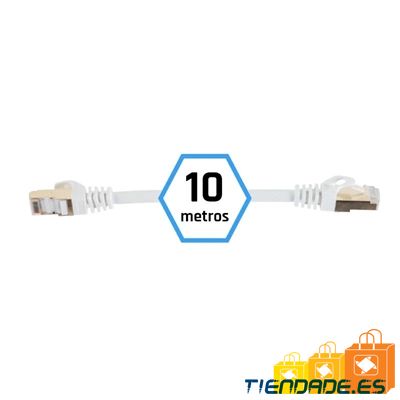 iggual Latiguillo CAT7 SFTP LSZH 10 metros blanco