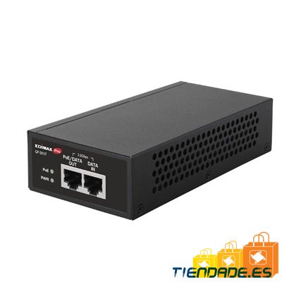 Edimax GP-201IT Inyector POE+ Gigabit 30W 802.3at