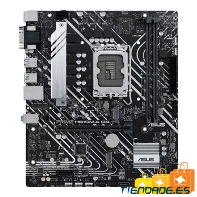 ASUS Placa Base PRIME H610M-A CSM D4  mATX 1700