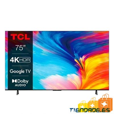 TCL 75P631 TV 75" 4K STVAnd 2xUSB 3XHDMI