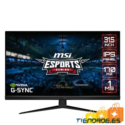 MSI G321Q Monitor 31.5"Gaming 170hz 1ms HDMI DP